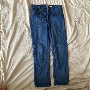 Womens Levi’s 724 High Rise straight Size 28